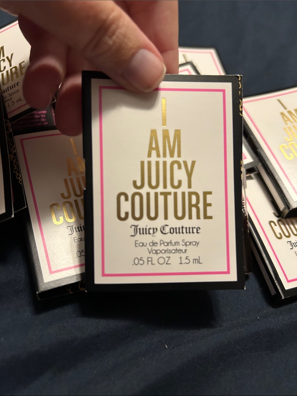I AM JUICY COUTURE sample packets - Picture 4 of 5